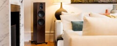 Monitor Audio Silver 500 8G Kule Tipi Hoparlör European Walnut