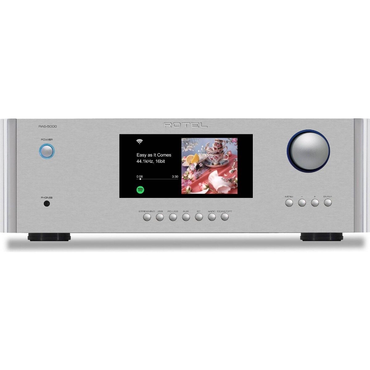 Rotel RAS-5000 Streaming Integrated Amplifier Silver