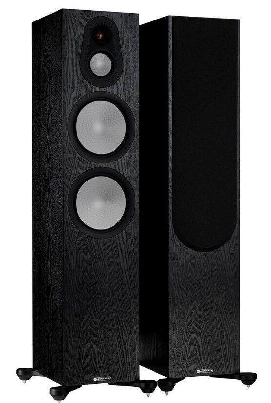 Monitor Audio Silver 500 7G Kule Tipi Hoparlör Black Oak
